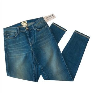 L’AGENCE Raw Hem Skinny Jeans NWT